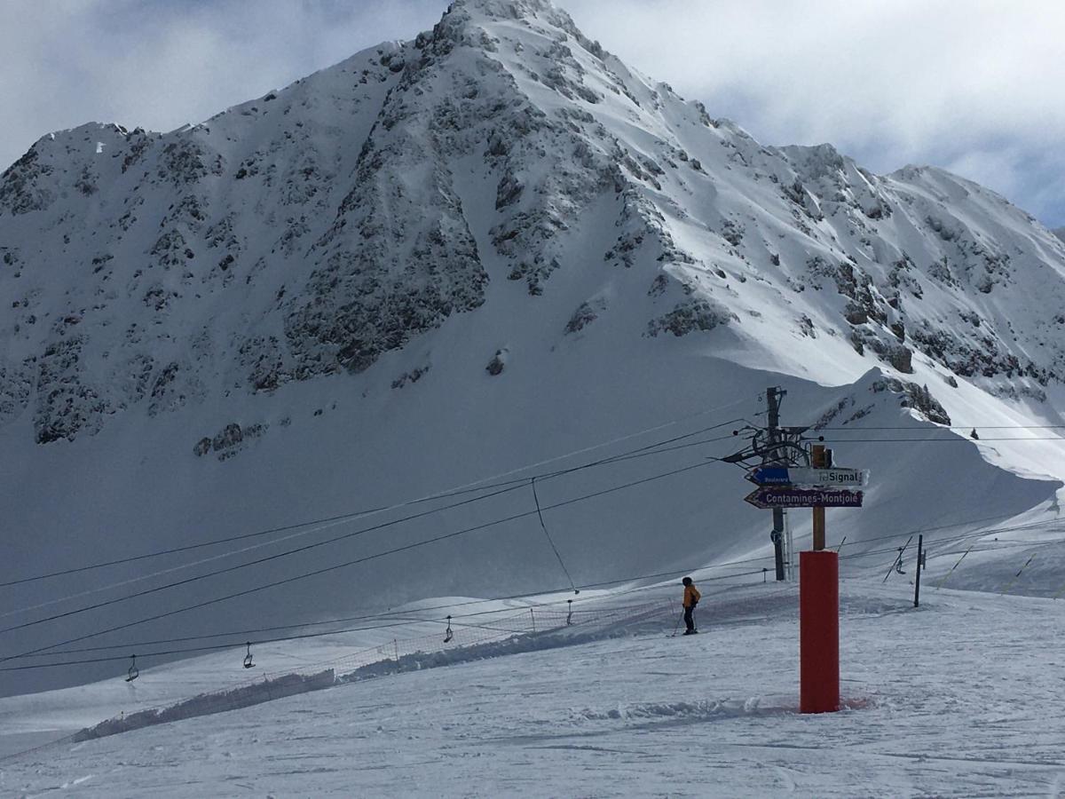 شقة Les Pierres Blanches Mont Blanc لي كونتامين مونتجوا المظهر الخارجي الصورة