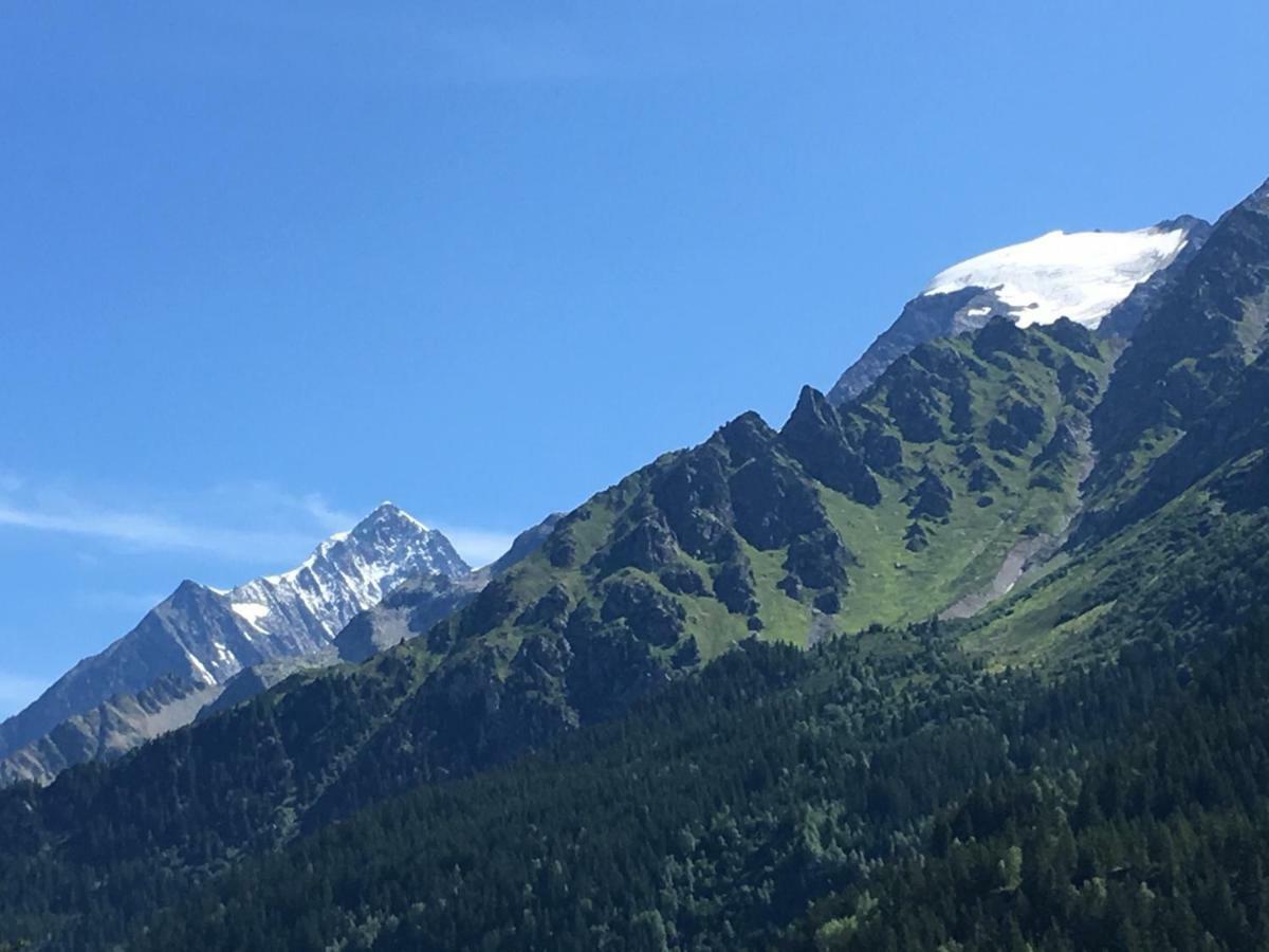 شقة Les Pierres Blanches Mont Blanc لي كونتامين مونتجوا المظهر الخارجي الصورة