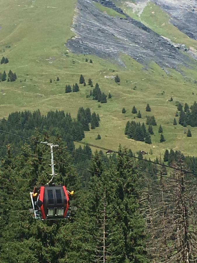 شقة Les Pierres Blanches Mont Blanc لي كونتامين مونتجوا المظهر الخارجي الصورة